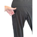 Aerie Chill Play Move Black Capri Leggings Medium High Rise Activewear Pockets Photo 2