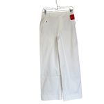 Spanx NWT Stretch Twill Cropped Wide Leg Pant In Bright White Photo 5