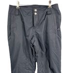 Columbia  Womens Snow Pants Black Water Resistant Insulated Omni Tech Small Photo 1