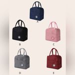 Portable lunch bag with side pocket
Made of Polyester Pink Photo 1