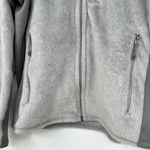 Patagonia R2 gray fleece zip up jacket pocket classic fit women's size medium Photo 5