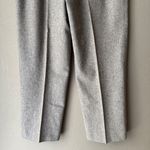 Evan Picone  sz 14  Gray Tweed 100% Wool Blend Straight Leg Dress Pants Luxury Photo 7