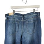 KanCan Maurices Dark Drape Ripped High Rise Wide Leg Jeans Boho NEW Womens 31 Blue Photo 5