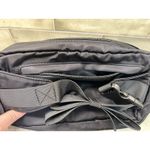 Fitaid Belt Bag Fanny Pack Adjustable Waist Or Shoulder Band Black W/H20 Holder Photo 2