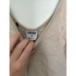 Gymsharks Sleeveless Scoop Neck Cropped Activewear Tank Top Beige Womens Size XS Photo 2