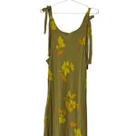SOLEIL SOLEIL INES DRESS TULIP HAZEL SILK Green Photo 6