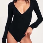 Free People  Cozy Up With Me Knitted Bodysuit Photo 1