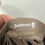 Betabrand  Straight Leg Classic Dress Pant Yoga Pants in Khaki Twill Tan Photo 6