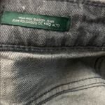 Wild Fable New 10 - High Rise Baggy Jeans Denim Wide Leg Silver Metallic Wash Photo 5