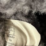 UGG  Women's Charcoal Sheepskin Slippers women size 7 Photo 9