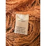 easel Women's Orange Fringe Knit Sleeveless Dress Size M Photo 8