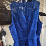 Adelyn Rae Nordstrom  Elegant Blue Lace Dress Photo 5