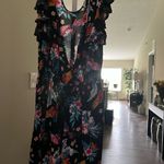 Terra & Sky Floral Black romper Photo 1