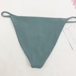 Fleur Swim Tulip Cheeky Bikini Bottoms: Moonstone Blue Size XL Photo 4