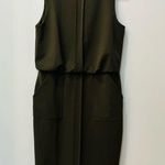 Alex Marie  Olive green sleeveless dress sz small Photo 1