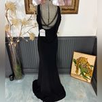 Jovani NWT Vintage  Black Tie Evening Formal Gown ~ Size 6 💛🍄 Photo 3