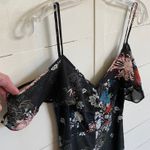 ZARA Woman Cold Shoulder‎ Floral Romper Photo 5