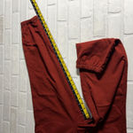 Levi's Jogger Pants Womens XL Brick Red Pull On Drawstring Waist High Rise Crop Photo 12