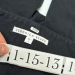 Veronica Beard  Pants Womens Size 4 Black Rumi Crop Stretch Trousers Cotton Blend Photo 4