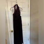 1. State NWT  Mock Neck Halter Jumpsuit in Port Photo 3