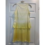 Savalino medium‎ athletic tennis gold dress yellow ombré Photo 3