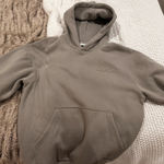 Comfrt Hooded Sweatshirt Beige Gray Photo 0