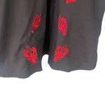 Women's Plus Size 5XL Black Southern Lobster Novality‎ Cotton Dress Photo 2