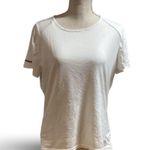 Adidas Women White Solid Climalite Running T-shirt Photo 2