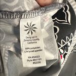 Athleta  Mandala Black White Print Athletic Muscle Tank Top Medium Photo 4