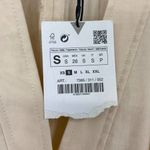 ZARA Blogger Fave Jumpsuit Belted Button Front Long Sleeve Utility Cream NEW S Photo 9