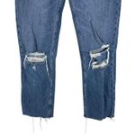 Abercrombie & Fitch  Ultra High Rise Ankle Jeans Womens 6 Medium Wash Distressed Photo 3