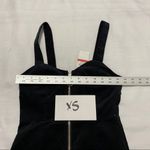 Material Girl Black Corduroy Zipper Jumper Dress Photo 7