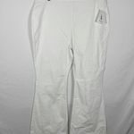 True Craft  White High-Rise Flare Leg Fashion Denim Jeans Pants 2X Plus Size Photo 0