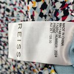 Reiss Multicolor Prose Ditsy Mosaic Print Silk Casual Dress Size 8 Medium Femme Photo 9