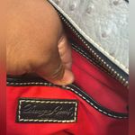 Dooney & Bourke Gray Ostrich Lexington Purse Photo 10