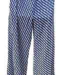 Fashion Fuse  navy and white Chevron stripe pull on pants Photo 1