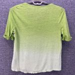 Ralph Lauren Lauren  Womens Linen Shirt Size XL Ombre Summer Sea Island‎ Travel Photo 3