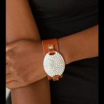 Paparazzi URBAN BRACELET - BETTER RECOGNIZE - BROWN Photo 1