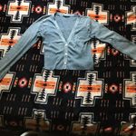 Sparkly cropped cardigan, glitter cardigan, silver cardigan Size XS Photo 3