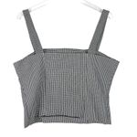 Cupcakes and Cashmere NWOT Gingham Cropped Tank Top Size 12 NEW Photo 4