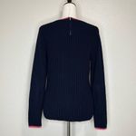 Talbots 100% Cotton Textured Crewneck Long Sleeves Sweater Photo 6