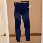 Running Bear Carbon38 the standard high rise‎ mesh leggings navy blue size 2/4 Photo 1