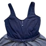 Vintage One Piece Romper Shorts Bathing Suit Blue Plaid Checkered one piece White Size 20W Photo 6