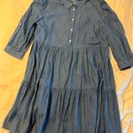 Tommy Hilfiger Blue Denim Dress Photo 0