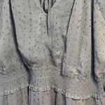 Old Navy Brown Baby Doll Knee Length Dress Size 3XL Sparkle Holiday Flowy Preppy Photo 2