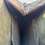 Antique Nocona Leather Handbag Brown Photo 6