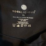 Women’s extra large, black yoga licious flare leggings Size XL Photo 2