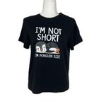 SheIn I'm Not Short I'm Penguin Size Women’s Graphic tee Size M Photo 1