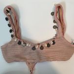 Tularosa NWT Crochet Beaded Bikini Top Photo 1