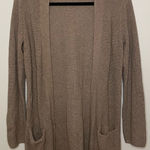Old Navy Waffle Knit Cardigan, Tan, Size XS Tall, EUC Photo 0